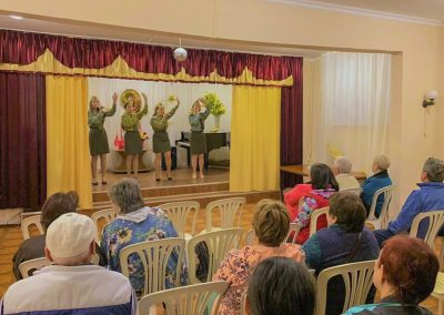 Актовый зал в санатории Надежда в городе Ессентуки - фотография