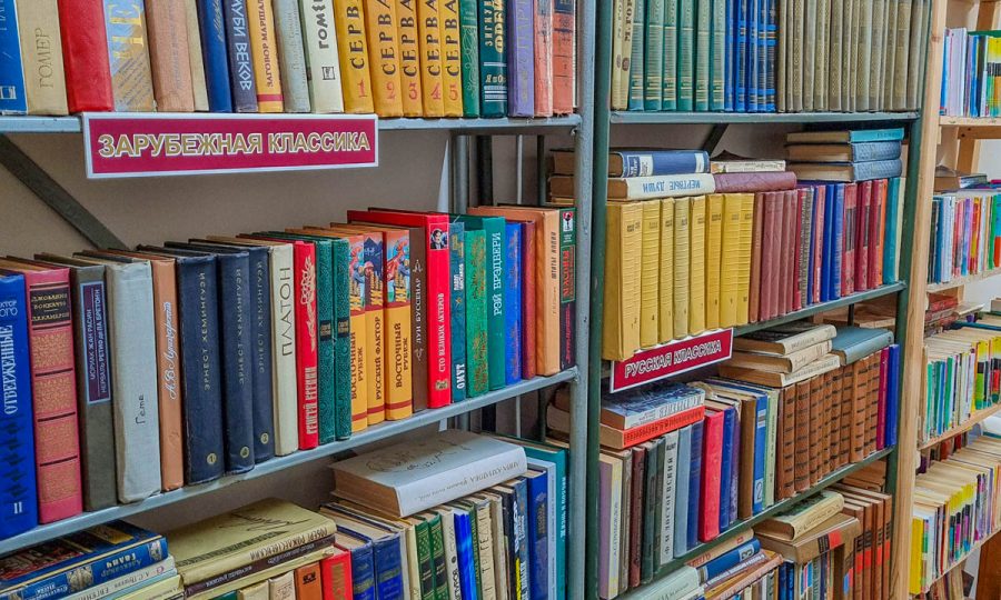 Библиотека в санатории Надежда в городе Ессентуки - фотография