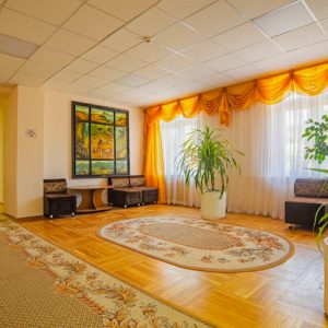 Холл в санатории Надежда в городе Ессентуки - фотография