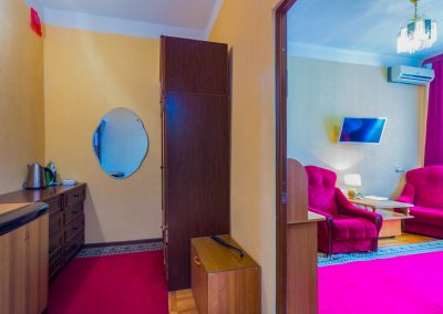 Двухкомнатный двухместный люкс в санатории Надежда в городе Ессентуки - фотография