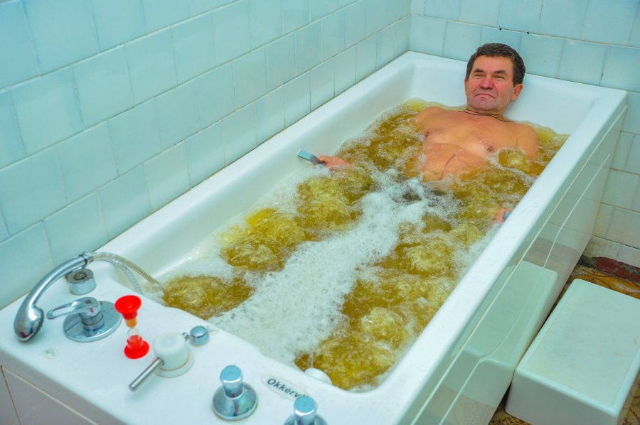 Пенно солодковая ванна в санатории Надежда в городе Ессентуки - фотография