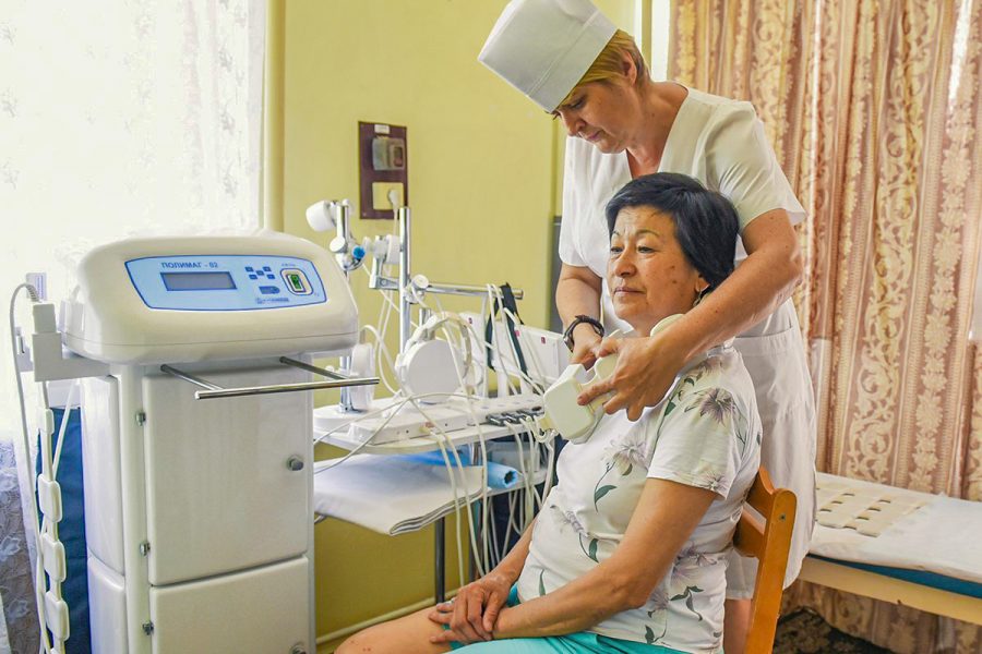 Физиотерапия в санатории Надежда в городе Ессентуки - фотография