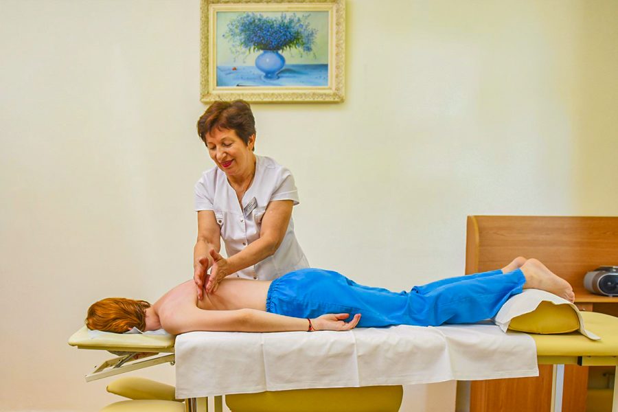 Массаж в санатории Надежда в городе Ессентуки - фотография