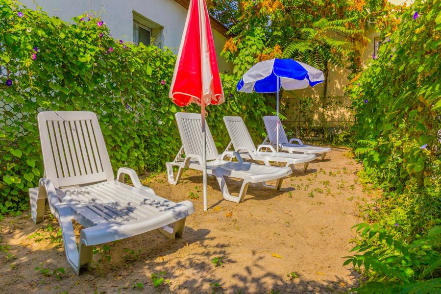 Природный солярий в санатории Надежда в городе Ессентуки - фотография